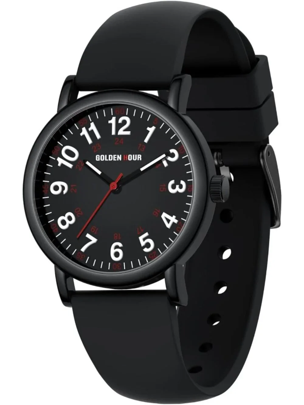 Waterproof Nurse Watch for Medical Professionals & Students - Luminous Easy Read